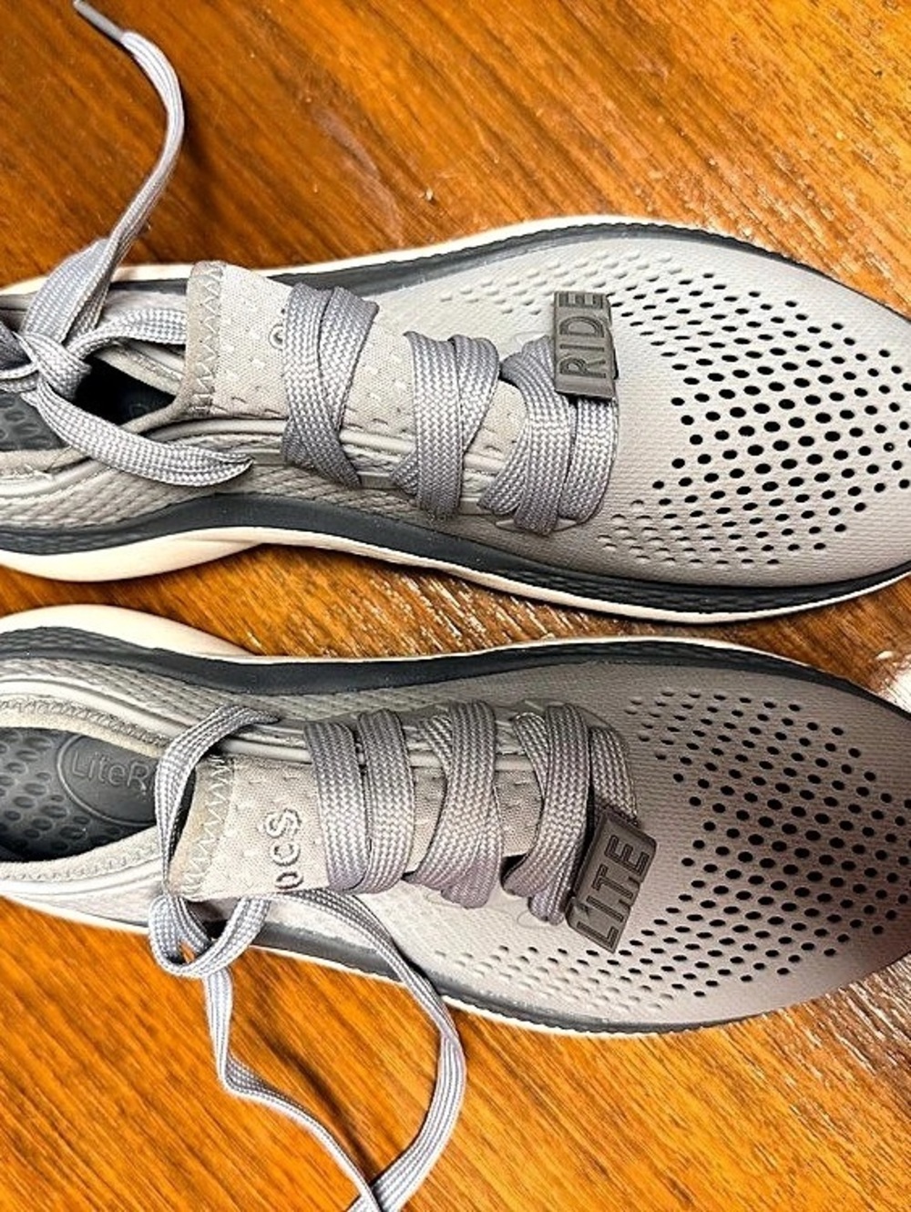 Crocs LiteRide Women's Gray Athletic Shoes US 6